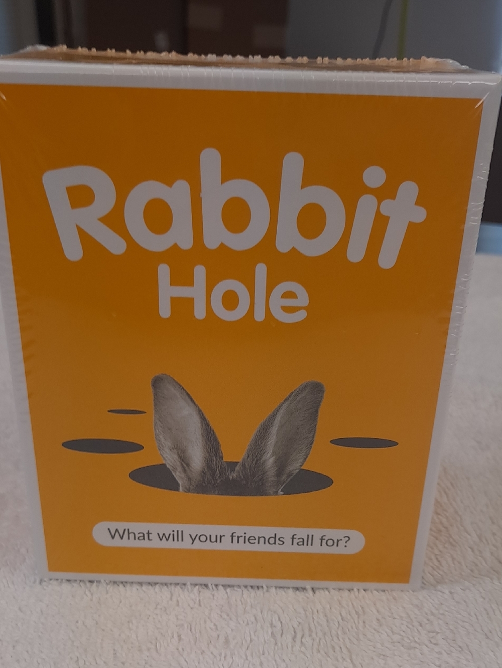 Rabbit Hole Card Game - Orange